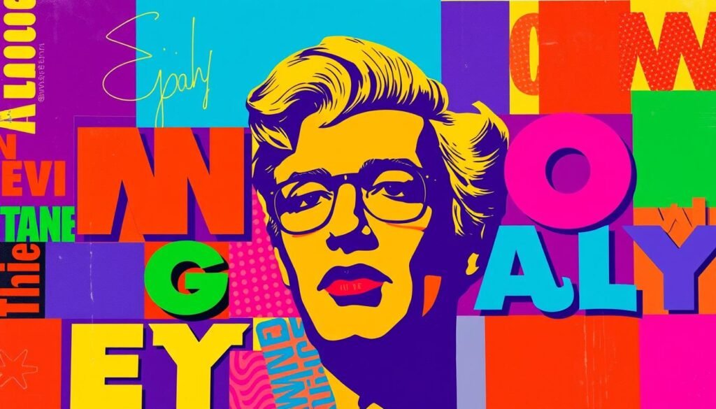 words pop art by andy warhol