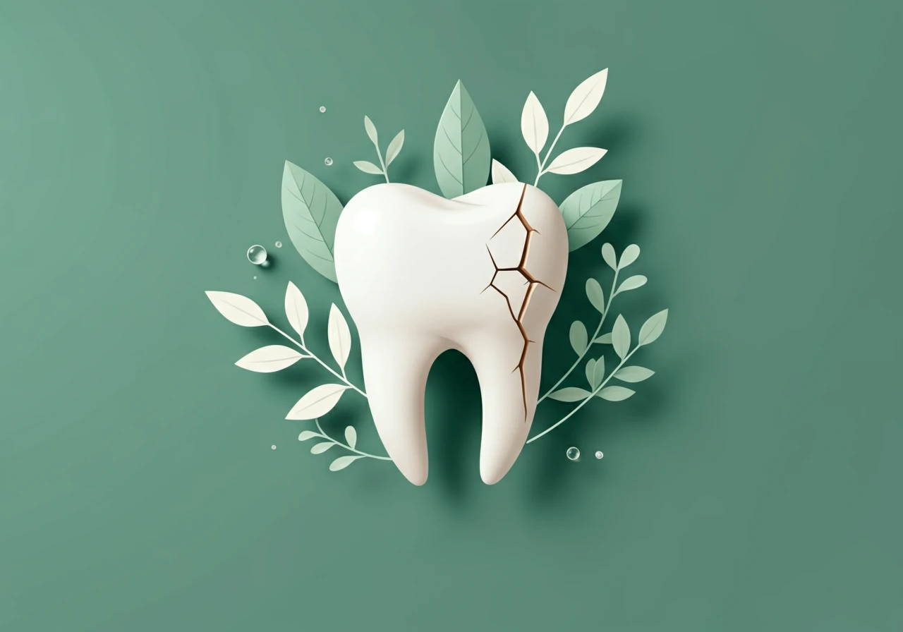 how to fix a cracked tooth naturally