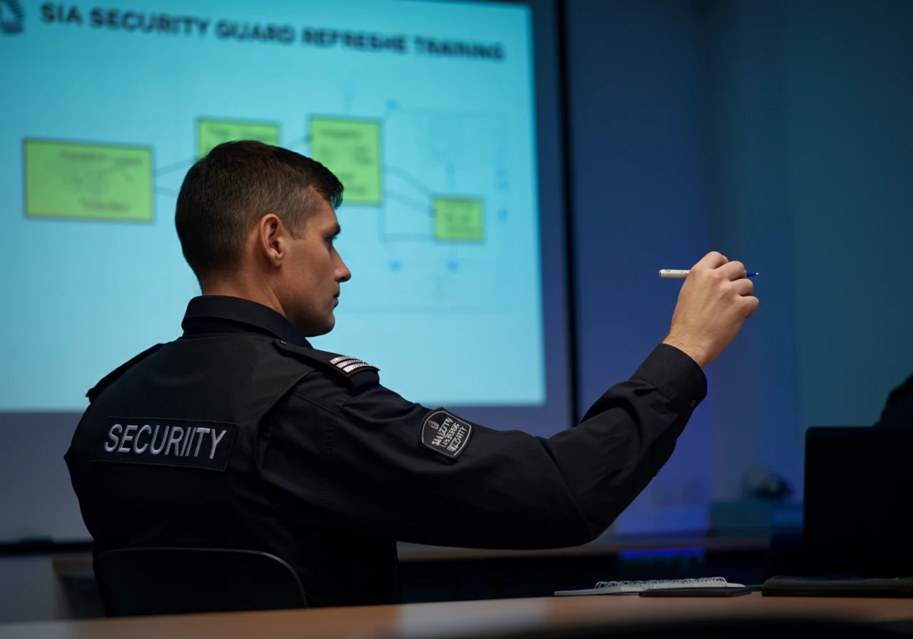 sia security guard refresher training