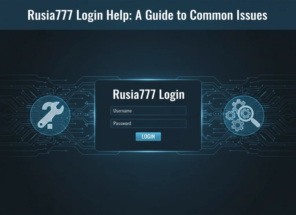 Rusia777 Login Help: A Guide to Common Issues
