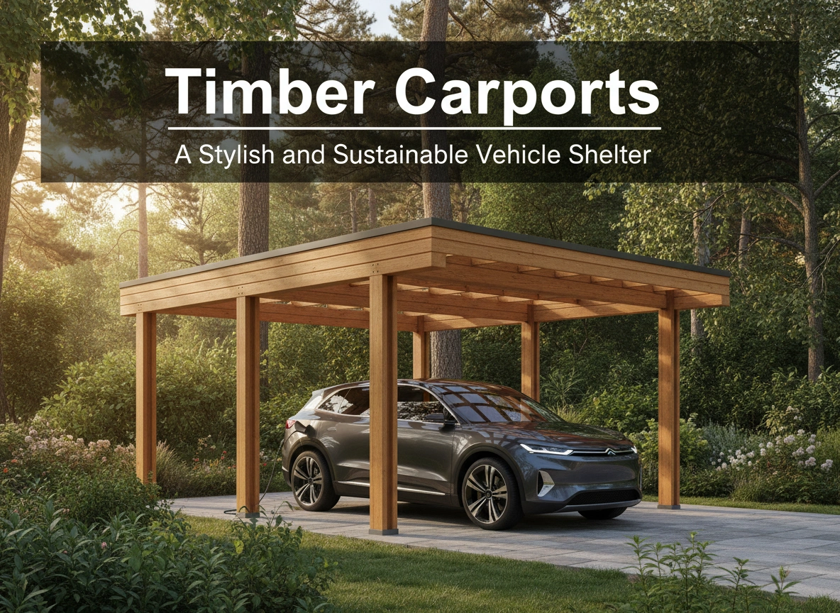 Timber Carports: A Stylish and Sustainable Vehicle Shelter