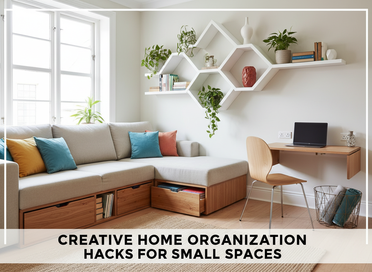 Creative Home Organization Hacks for Small Spaces
