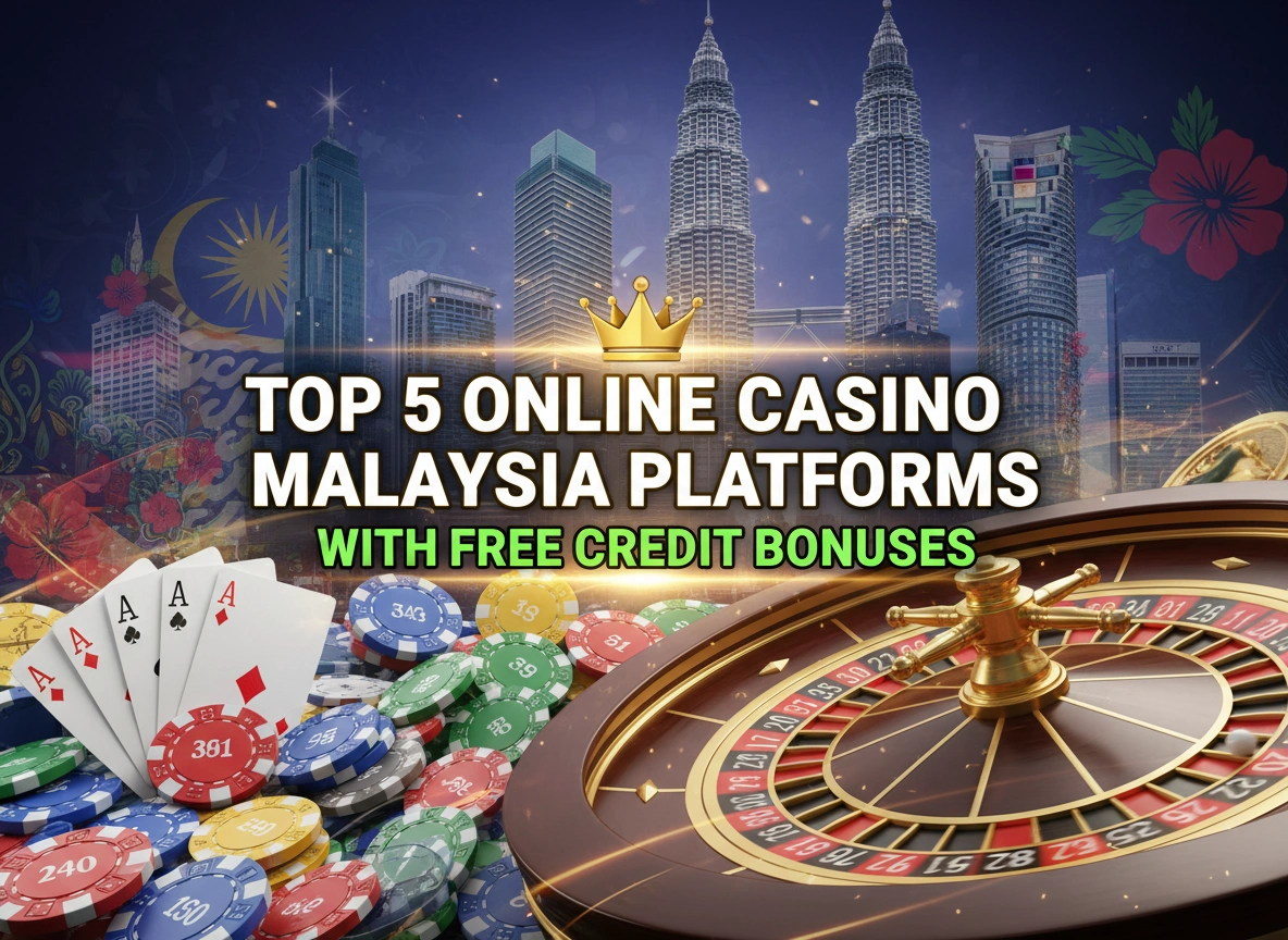 Top 5 Online Casino Malaysia Platforms with Free Credit Bonuses