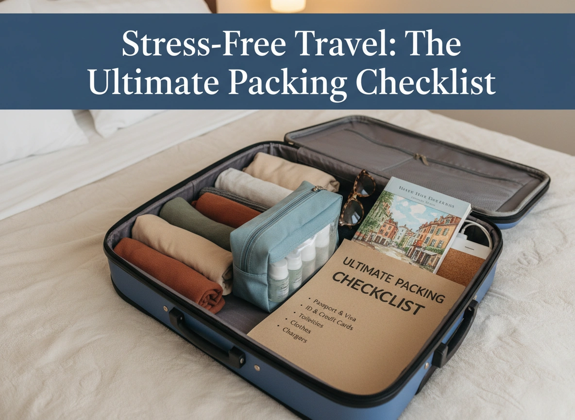 Stress-Free Travel: The Ultimate Packing Checklist
