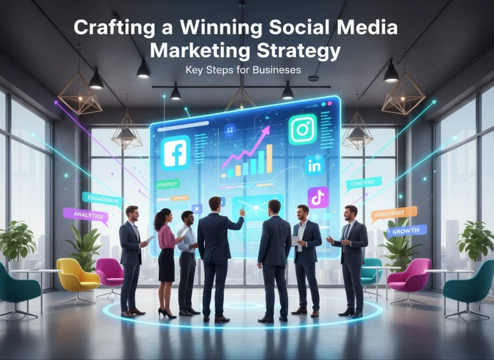 Crafting a Winning Social Media Marketing Strategy: Key Steps for Businesses