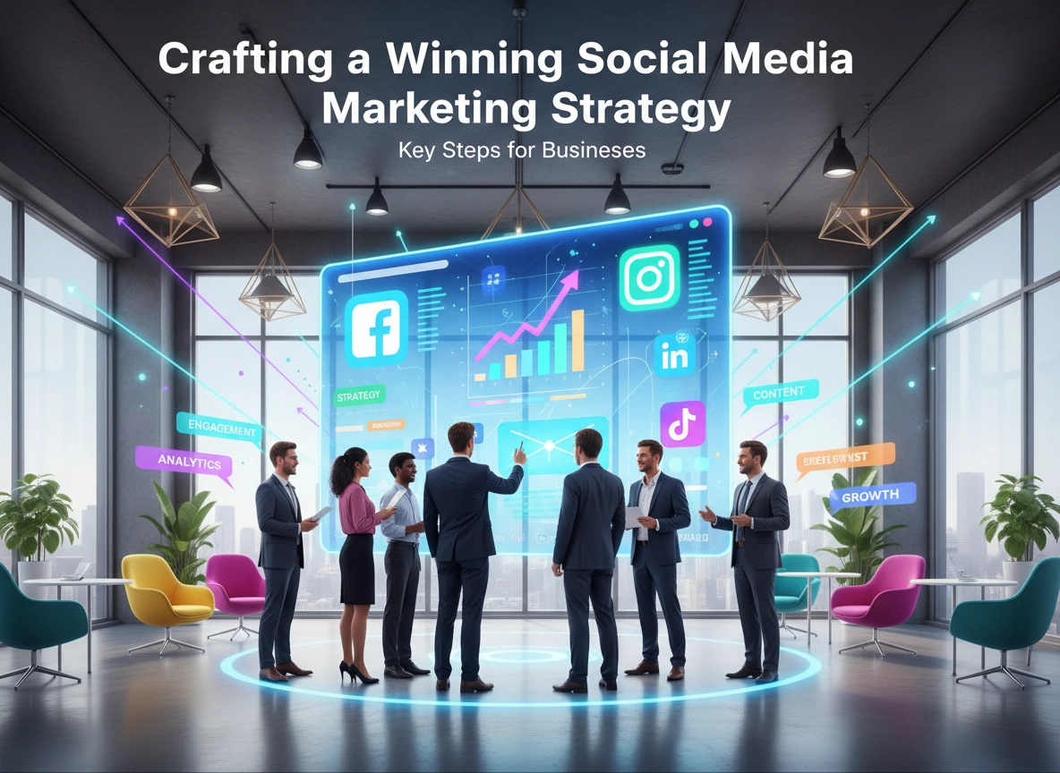 Crafting a Winning Social Media Marketing Strategy: Key Steps for Businesses