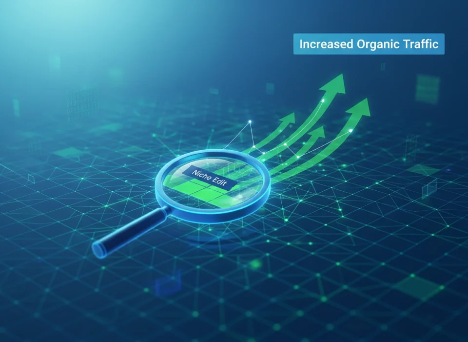 Impact of Niche Edits on Organic Traffic