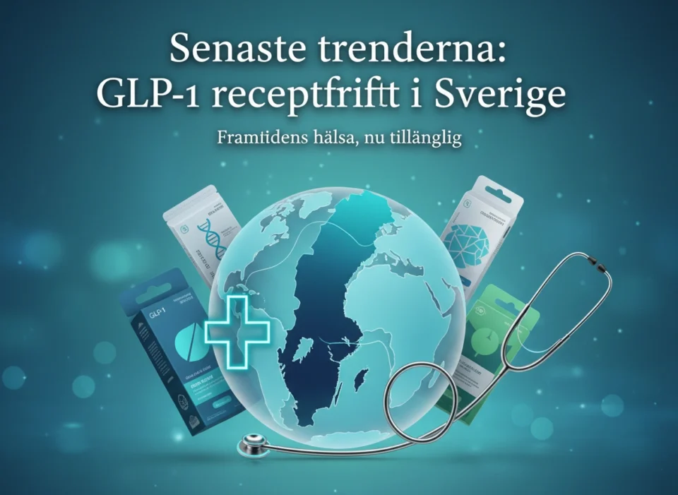 Senaste trenderna: GLP-1 receptfritt i Sverige
