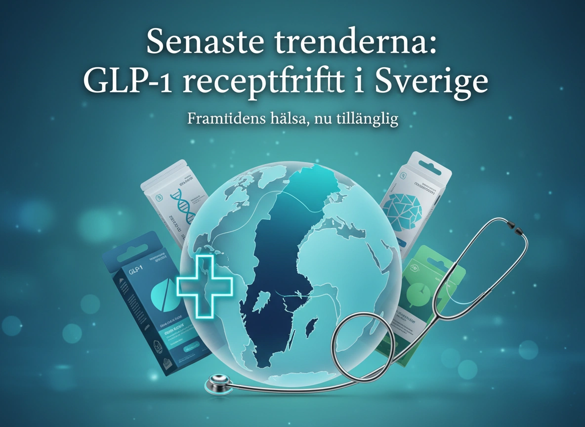 Senaste trenderna: GLP-1 receptfritt i Sverige