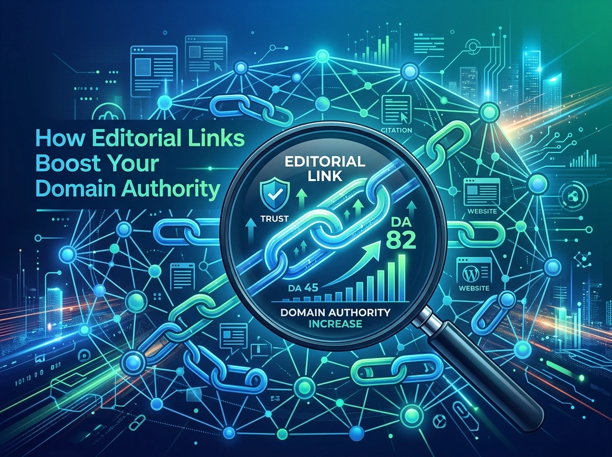 How Editorial Links Boost Your Domain Authority