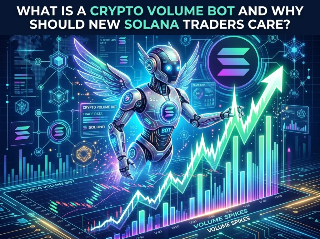 What Is a Crypto Volume Bot and Why Should New Solana Traders Care?