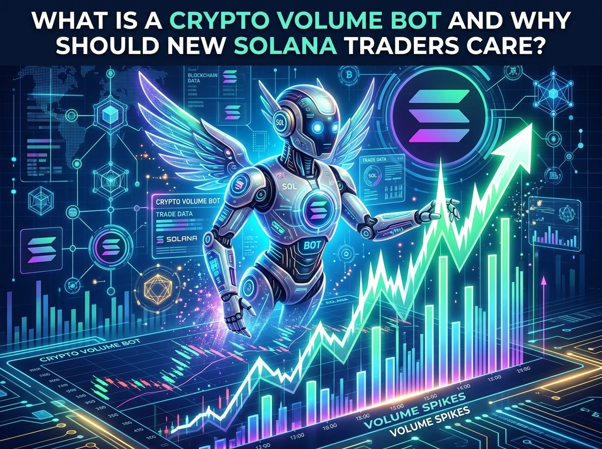 What Is a Crypto Volume Bot and Why Should New Solana Traders Care?