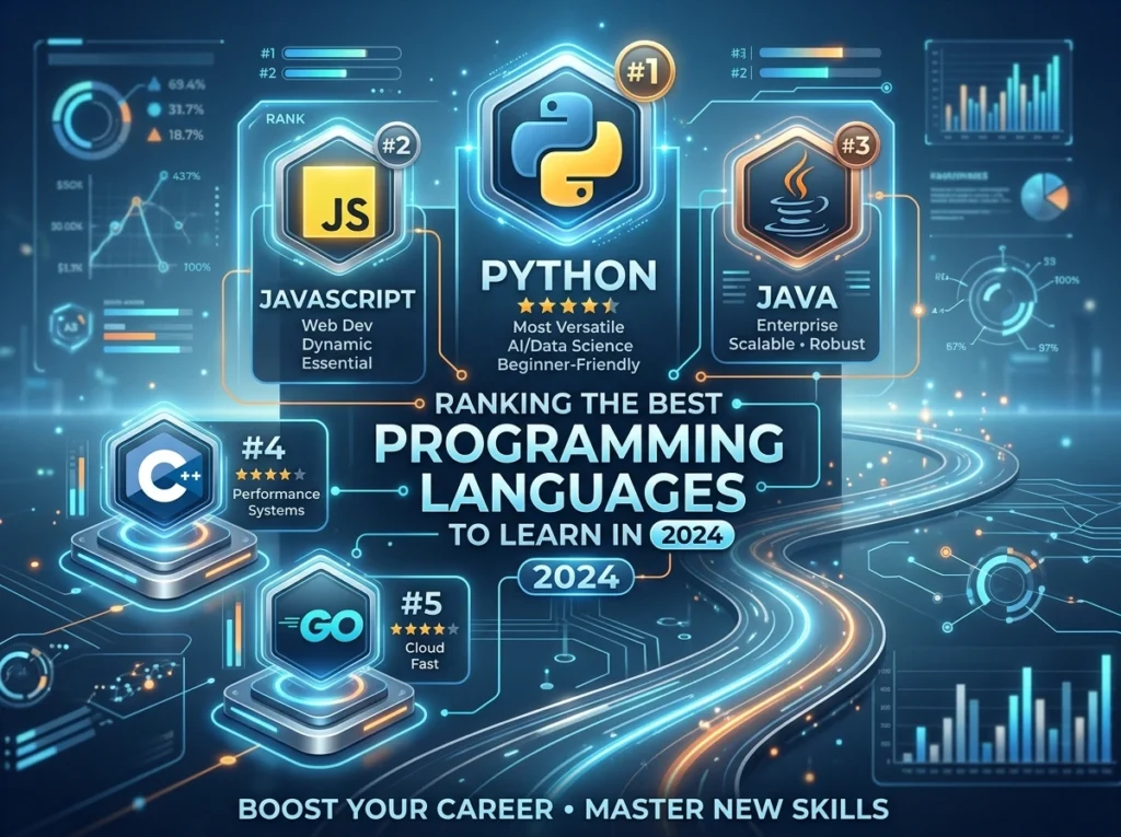 How Tech Hence Ranks the Best Programming Languages to Learn This Year